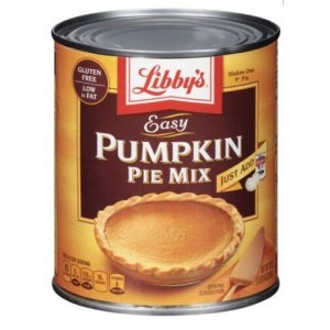 Pumpkin Pie Mix (Canned)