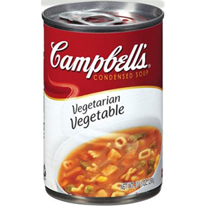 Vegetarian Vegetable Soup (Canned)